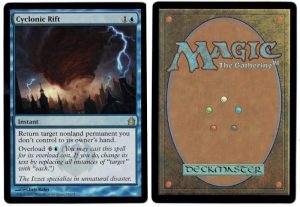 Cyclonic Rift from Return to Ravnica Magic the Gathering Proxy