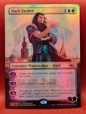 FOIL Dack Fayden from Ravnica Allegiance: Mythic Edition MTG Proxy