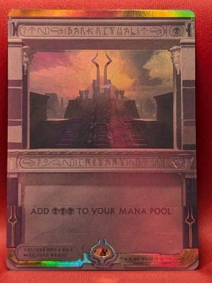 FOIL Dark Ritual from Amonkhet Invocations MTG Proxy