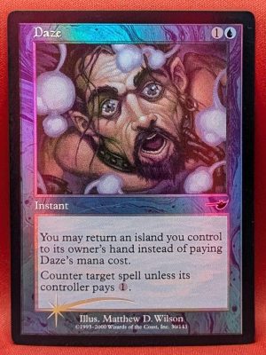 FOIL Daze from Nemesis MTG Proxy