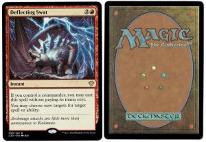 Deflecting Swat from Commander 2020 Magic the Gathering Proxy