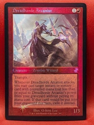 FOIL Dreadhorde Arcanist from Time Spiral: Remastered MTG Proxy