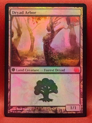 FOIL Dryad Arbor from the Vault: Realms MTG Proxy