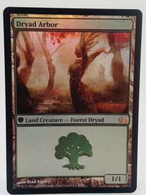 FOIL Dryad Arbor from the Vault: Realms MTG Proxy