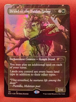 FOIL Dryad of the Ilysian Grove from Secret Lair Drop MTG Proxy