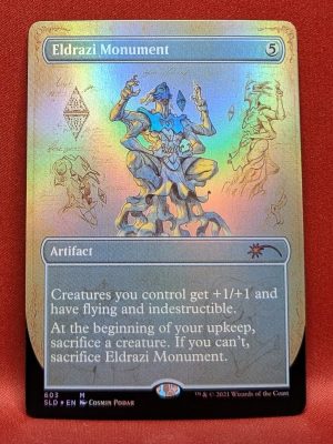 FOIL Eldrazi Monument from Secret Lair Drop Series Magic the Gathering Proxy