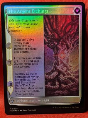 FOIL Elesh Norn (Serial Numbered 001/500) from March of the Machine MTG Proxy