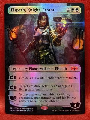 FOIL Elspeth, Knight-Errant from Guilds of Ravnica: Mythic Edition MTG Proxy