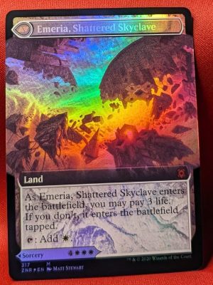 FOIL Emeria's Call (Extended Art) from Zendikar Rising MTG Proxy