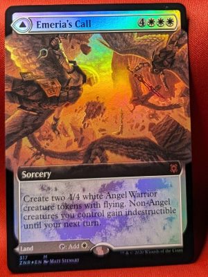 FOIL Emeria's Call (Extended Art) from Zendikar Rising MTG Proxy