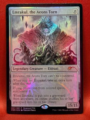 FOIL Emrakul, the Aeons Torn from Pro Tour Promo MTG Proxy