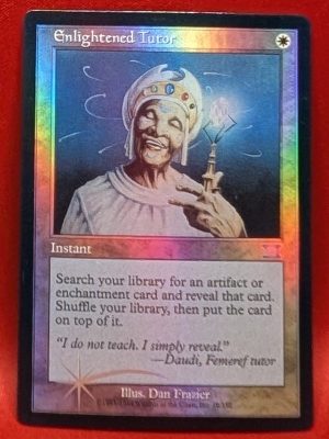 FOIL Enlightened Tutor from Arena Promos Magic the Gathering Proxy