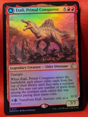 FOIL Etali, Primal Conqueror from March of the Machine MTG Proxy