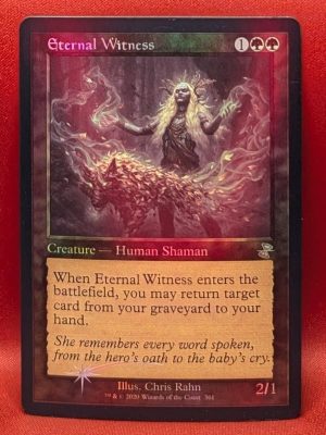 FOIL Eternal Witness from Time Spiral: Remastered MTG Proxy