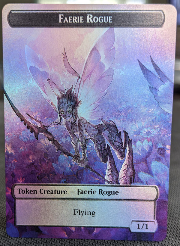 Foil Token Faerie Rogue From Secret Lair Drop Series Magic The