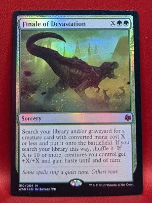 FOIL Finale of Devastation from War of the Spark Magic the Gathering Proxy