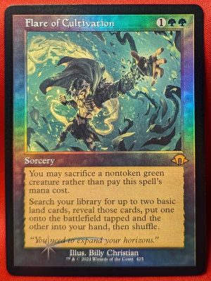 FOIL Flare of Cultivation (Retro Frame) from Modern Horizons 3 MTG Proxy