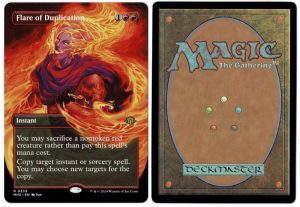 Flare of Duplication (Borderless) from Modern Horizons 3 Proxy