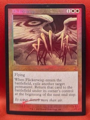 FOIL Flickerwisp from Time Spiral: Remastered MTG Proxy