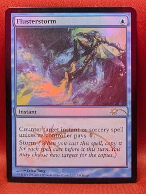 FOIL Flusterstorm from Judge Promo MTG Proxy