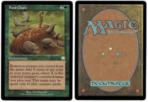 Food Chain from Mercadian Masques Magic the Gathering Proxy