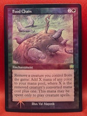 FOIL Food Chain from Mercadian Masques MTG Proxy