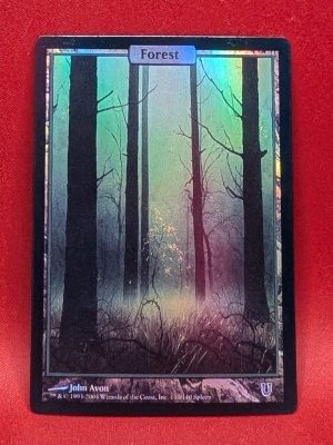 FOIL Unhinged Basic Lands Set Magic the Gathering MTG