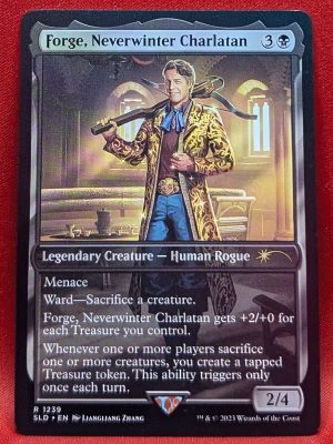 FOIL Forge, Neverwinter Charlatan from Secret Lair Drop Series Magic the Gathering Proxy