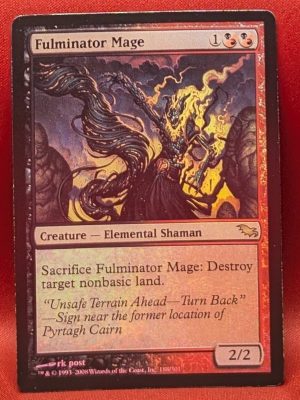 FOIL Fulminator Mage from Shadowmoor MTG Proxy