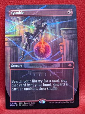 FOIL Gamble from Special Guests Magic the Gathering Proxy