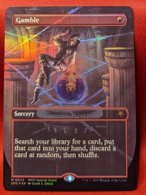 FOIL Gamble from Special Guests MTG Proxy