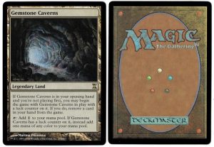 Gemstone Caverns from Time Spiral Magic the Gathering Proxy