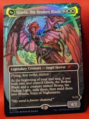 FOIL Gisela, the Broken Blade from Secret Lair Drop MTG Proxy