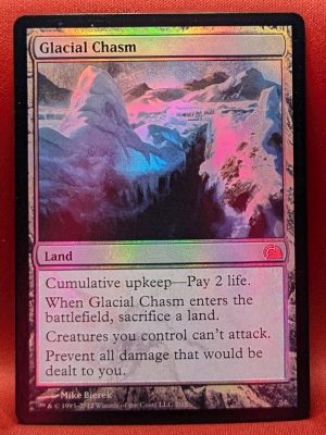 FOIL Glacial Chasm from the Vault: Realms