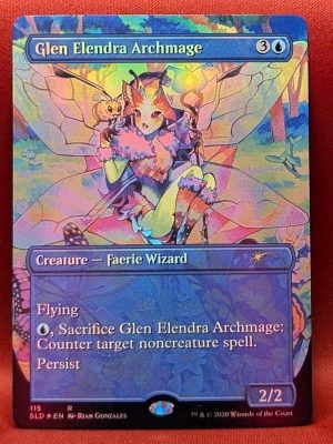 FOIL Glen Elendra Archmage from Secret Lair Drop Series Magic the Gathering Proxy