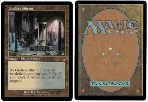 Godless Shrine (Retro Frame) from Ravnica Remastered Proxy