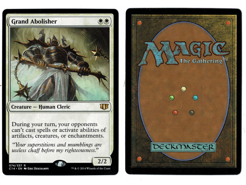 Grand Abolisher from Commander 2014 Magic the Gathering Proxy