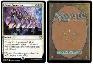 Grand Crescendo from Commander: Streets of New Capenna Magic the Gathering Proxy