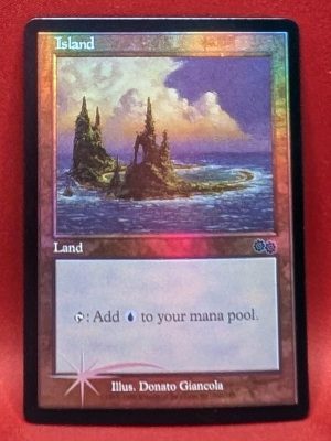 FOIL 1999 Arena League Basic Lands Set MTG Proxys