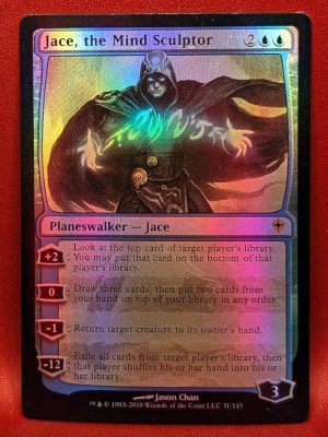 FOIL Jace, the Mind Sculptor from Worldwake MTG Proxy