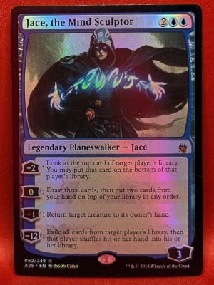 FOIL Jace, The Mind Sculptor from 25th Anniversary MTG Proxy