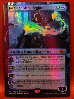 FOIL Jace, The Mind Sculptor from War of the Spark: Mythic Edition MTG Proxy