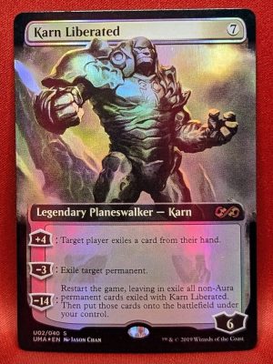 FOIL Karn Liberated from Ultimate Masters Box Topper MTG Proxy