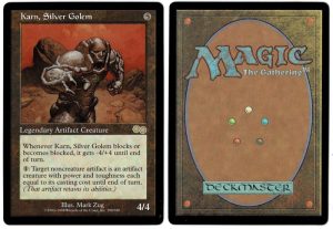 Karn, Silver Golem from Urza's Saga Proxy