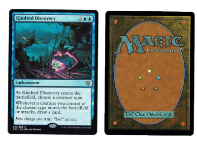 Kindred Discovery from Commander 2017 Magic the Gathering Proxy