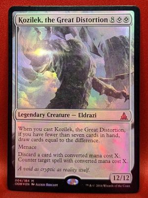 FOIL Kozilek, the Great Distortion from Oath of the Gatewatch MTG Proxy