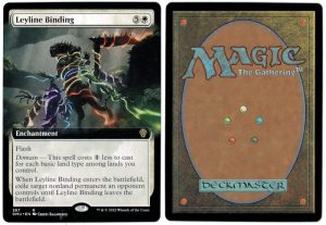 Leyline Binding (Extended Art) from Dominaria United Proxy