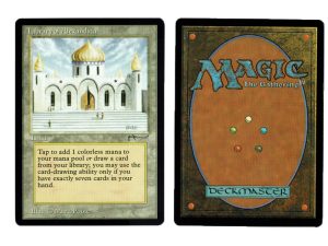 Library of Alexandria from Arabian Nights MTG Proxy