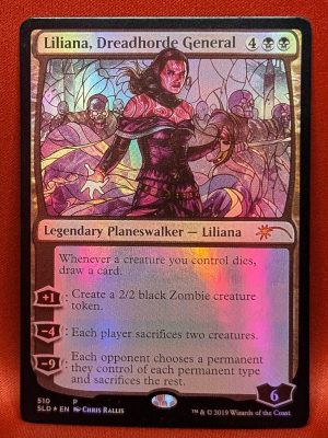 FOIL Liliana, Dreadhorde General from Secret Lair Drop Series MTG Proxy