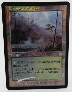 FOIL Llanowar Wastes from Apocalypse MTG Proxy